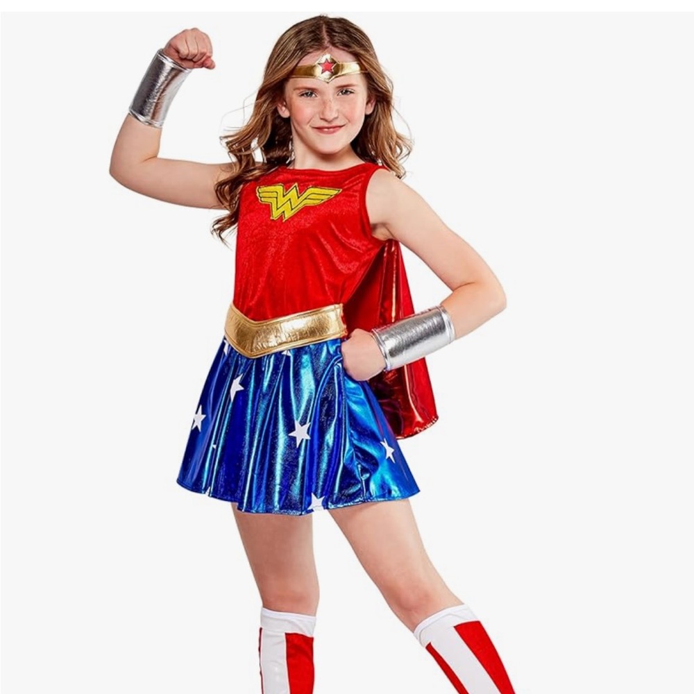 Dc comics girls Wonder Woman costume size 4-6
